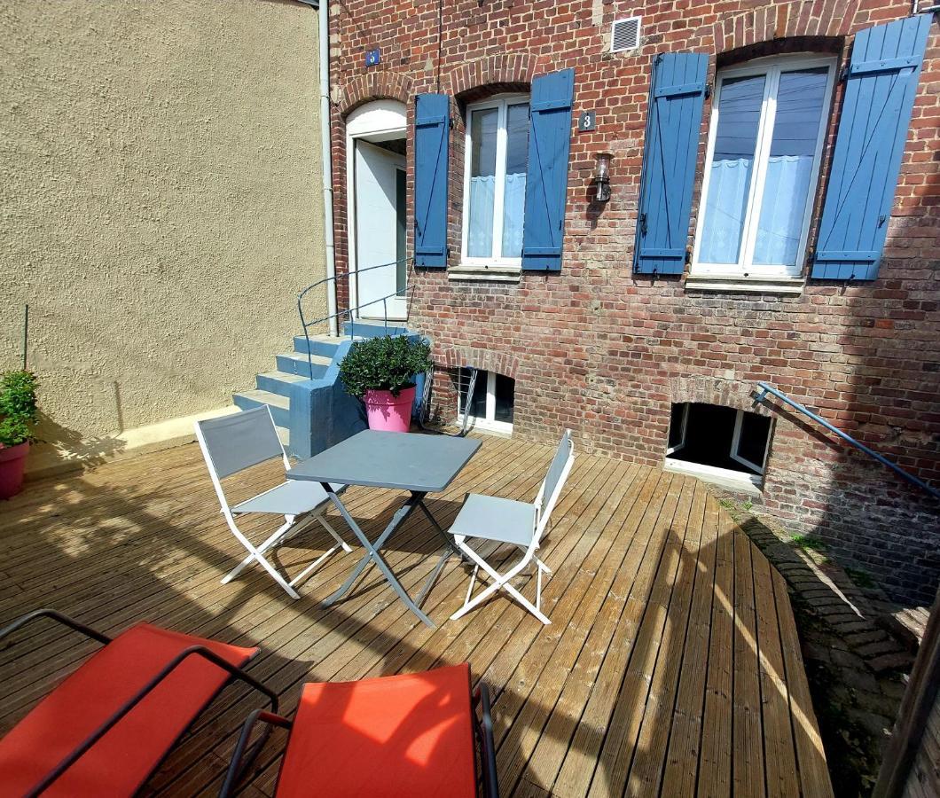 Les Belles Terrasses Dieppe ,3 Appartements , Le Vegetal De 1 A 8 Personnes , Le Tropical De 1 A 6 Personnes , Le Floral Avec Terrasse De 1 A 3 Personnes , Quartier Calme Au Stationnement Gratuit A Cote De L'Avenue Verte Экстерьер фото