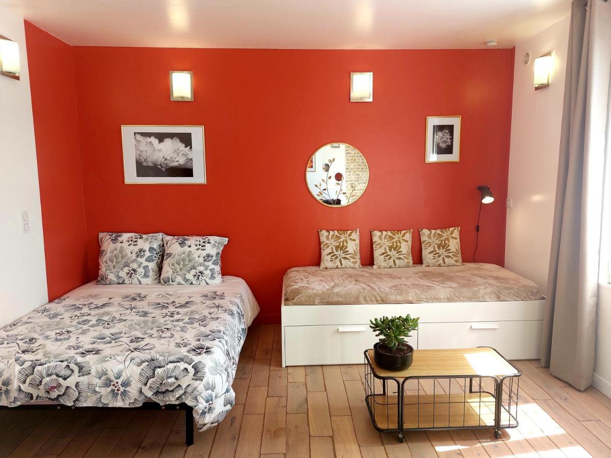 Les Belles Terrasses Dieppe ,3 Appartements , Le Vegetal De 1 A 8 Personnes , Le Tropical De 1 A 6 Personnes , Le Floral Avec Terrasse De 1 A 3 Personnes , Quartier Calme Au Stationnement Gratuit A Cote De L'Avenue Verte Экстерьер фото